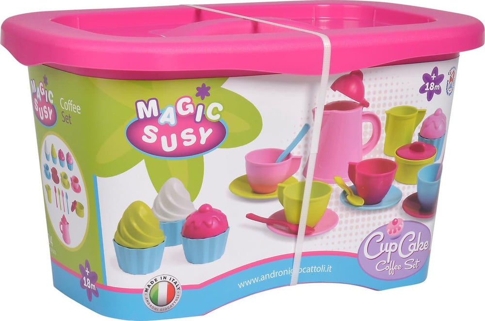 Androni Koffie Cupcake's Set in Opbergdoos