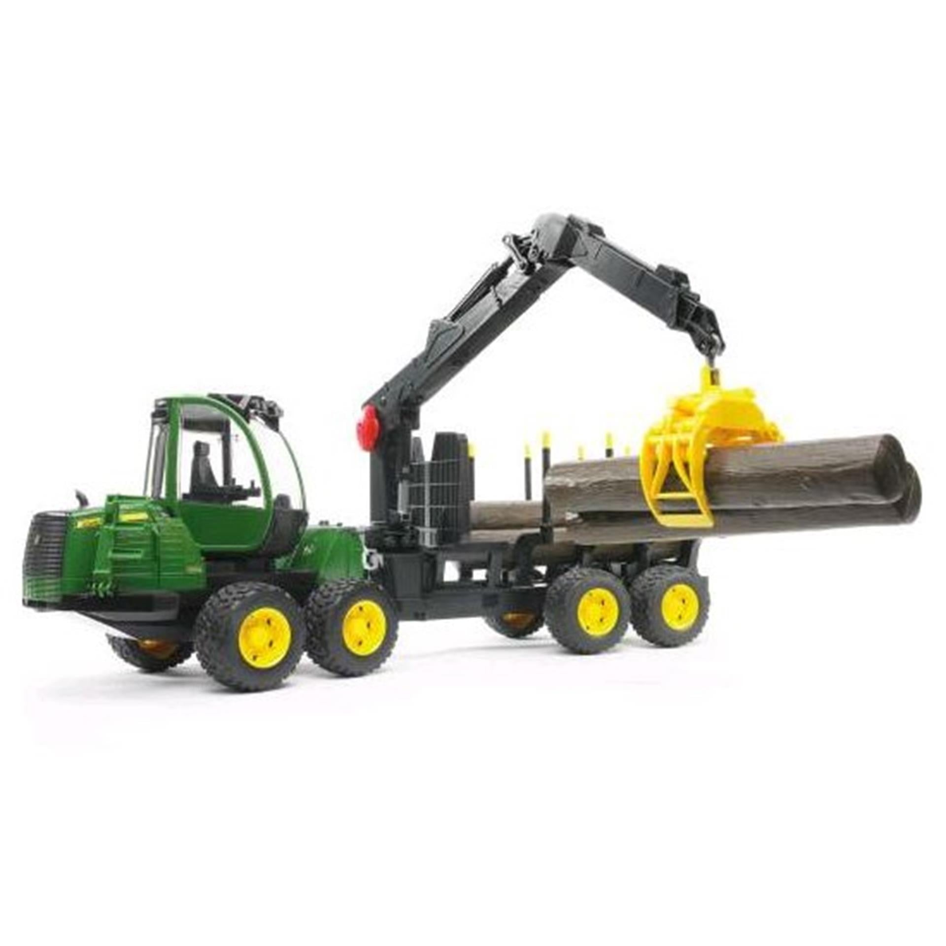 Bruder john deere bosbouw tractor