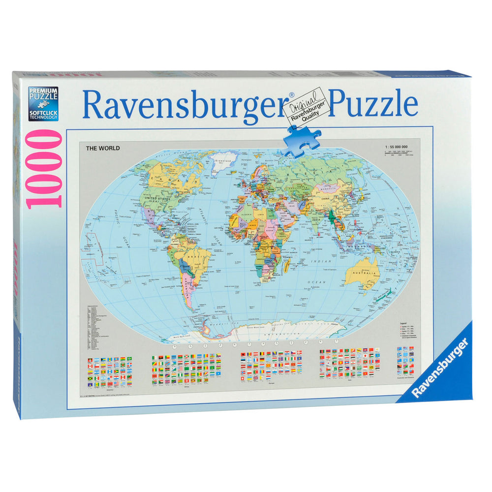 Ravensburger Political World Map 1000 pieces