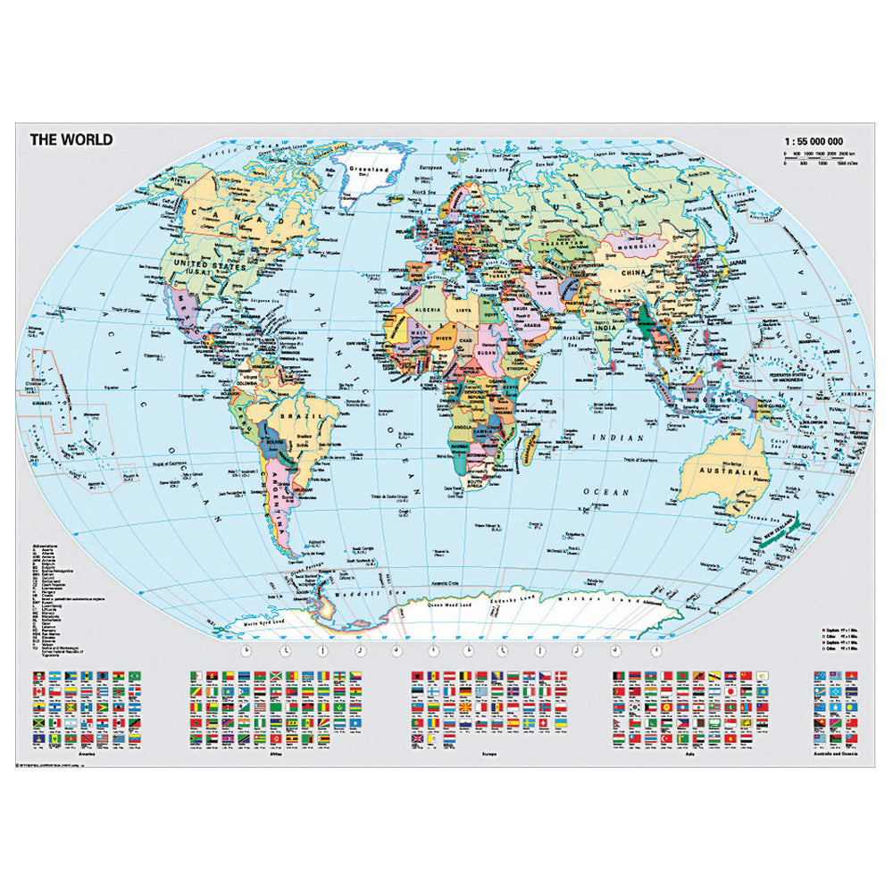 Ravensburger Political World Map 1000 pieces