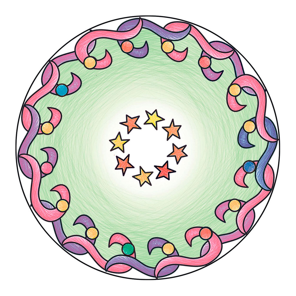 Mini Mandala-Designer - Paarden
