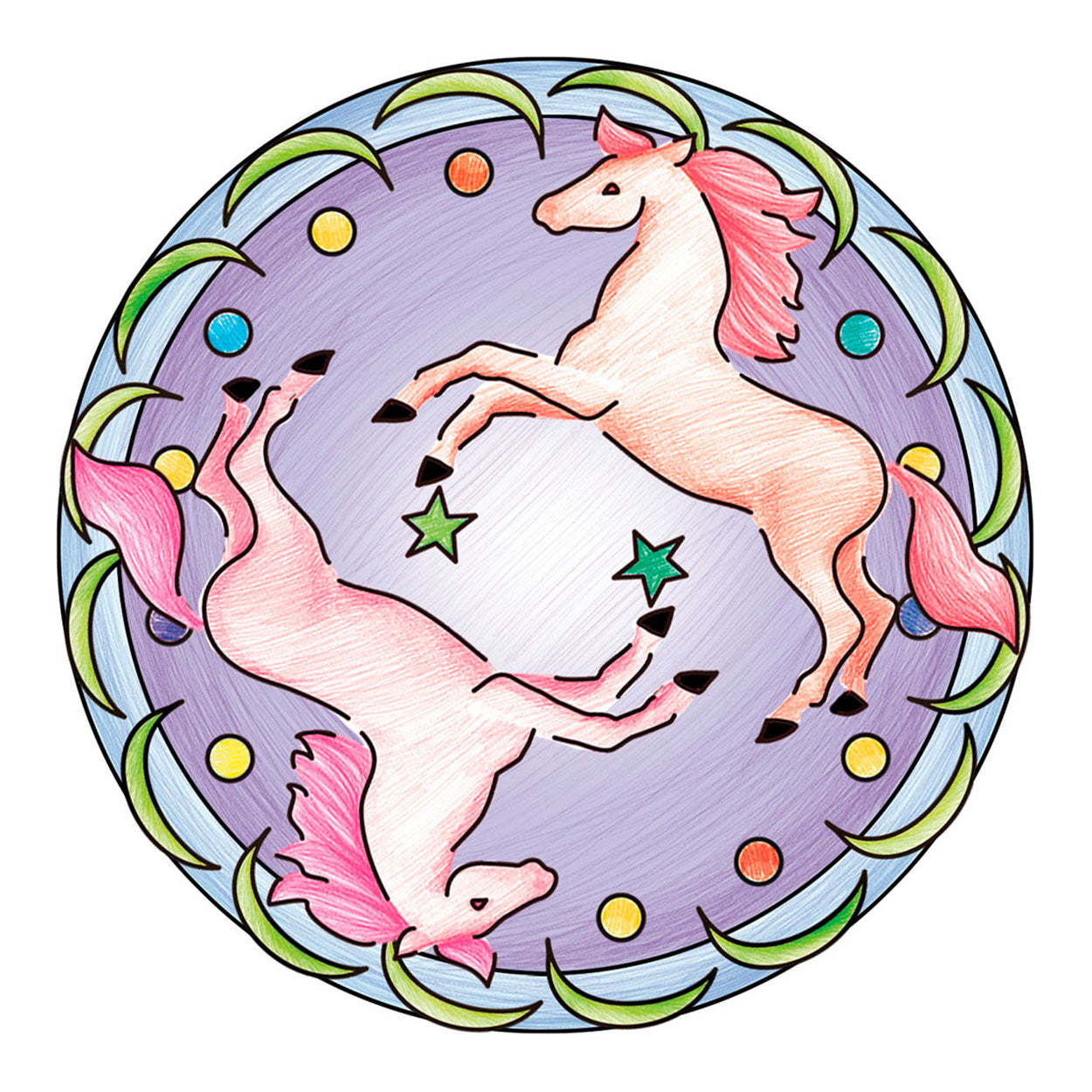 Mini Mandala-Designer - Paarden