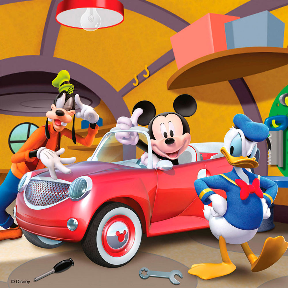 Ravensburger jigsaw puzzle Disney Mickey Mouse: Everybody Loves Mickey - 3x49 pieces - children's puzzle