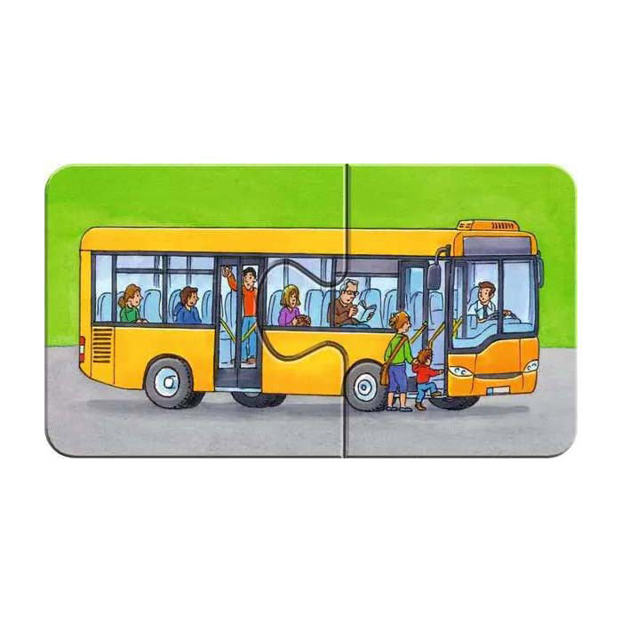 Ravensburger - Speciale Voertuigen puzzel 9x2st.