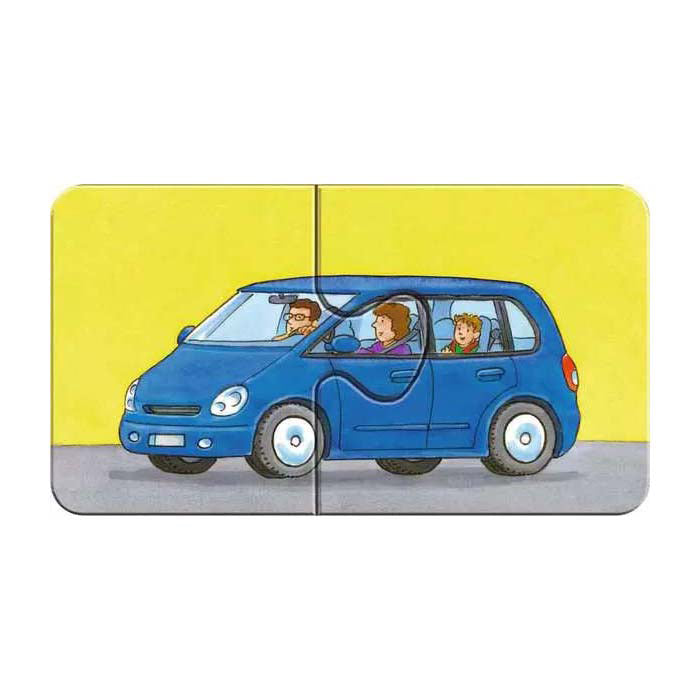 Ravensburger - Special Voertuigen puzzel 9x2st.