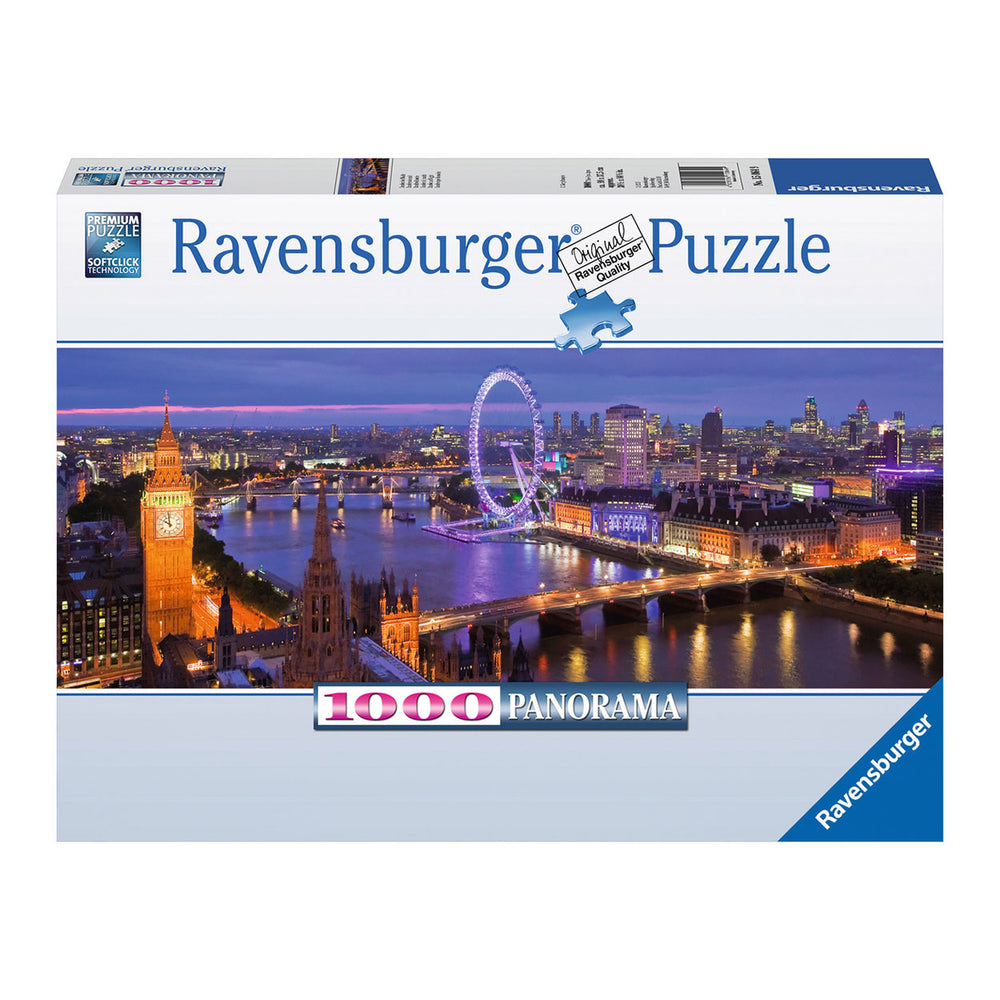 Ravensburger London by Night Panorama Jigsaw Puzzle 1000pc.