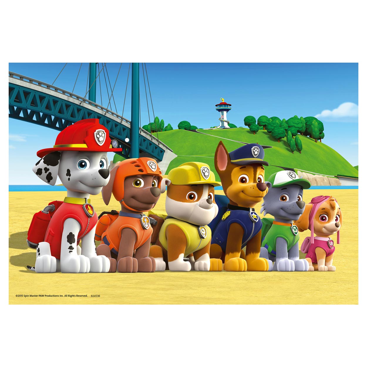 Ravensburger Paw Patrol puzzel - Dappere honden, 2x24st.