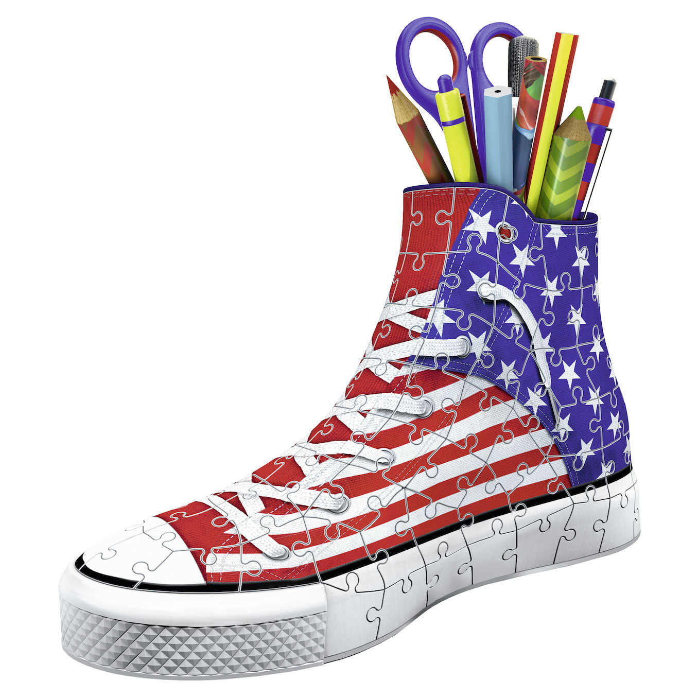 Ravensburger 3d puzzel - amerika sneaker -108st.