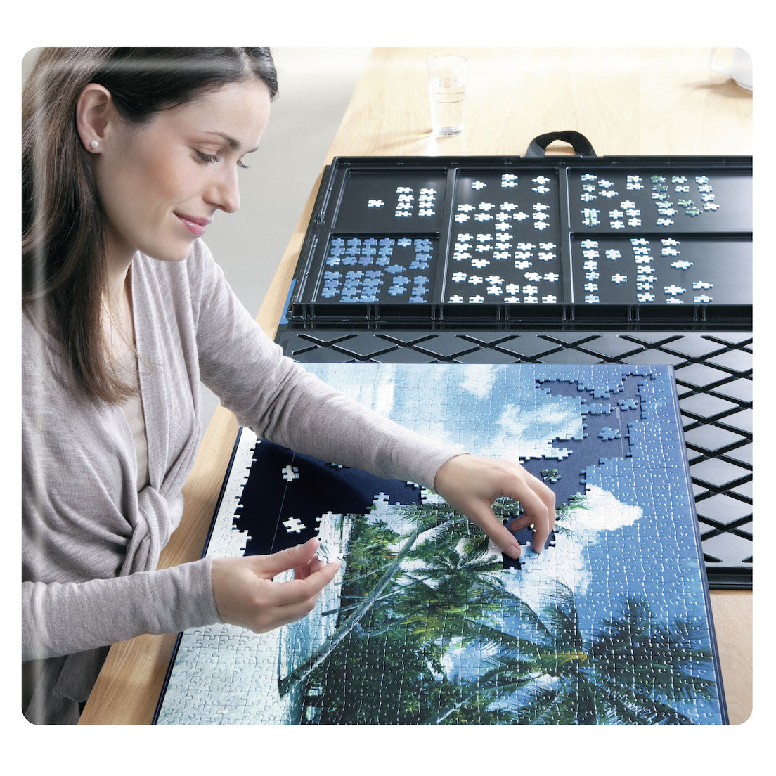 Puzzel Opbergkaart, 300 - 1000st.