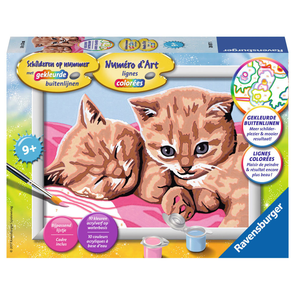 Ravensburger Paint by Numbers Cuddly Friends