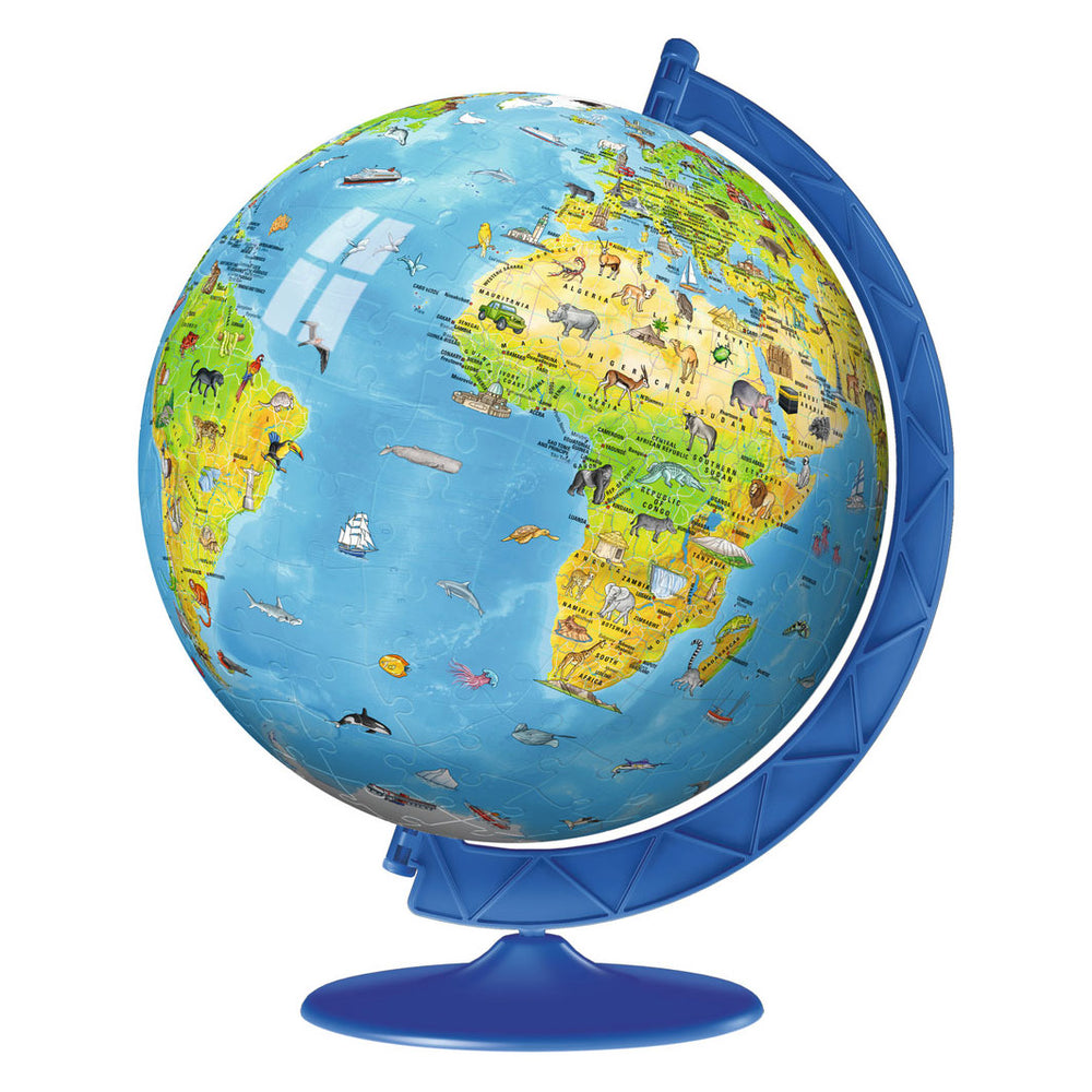 Ravensburger XXL Kids Globe (English) - 3D Puzzle - 180 Pieces
