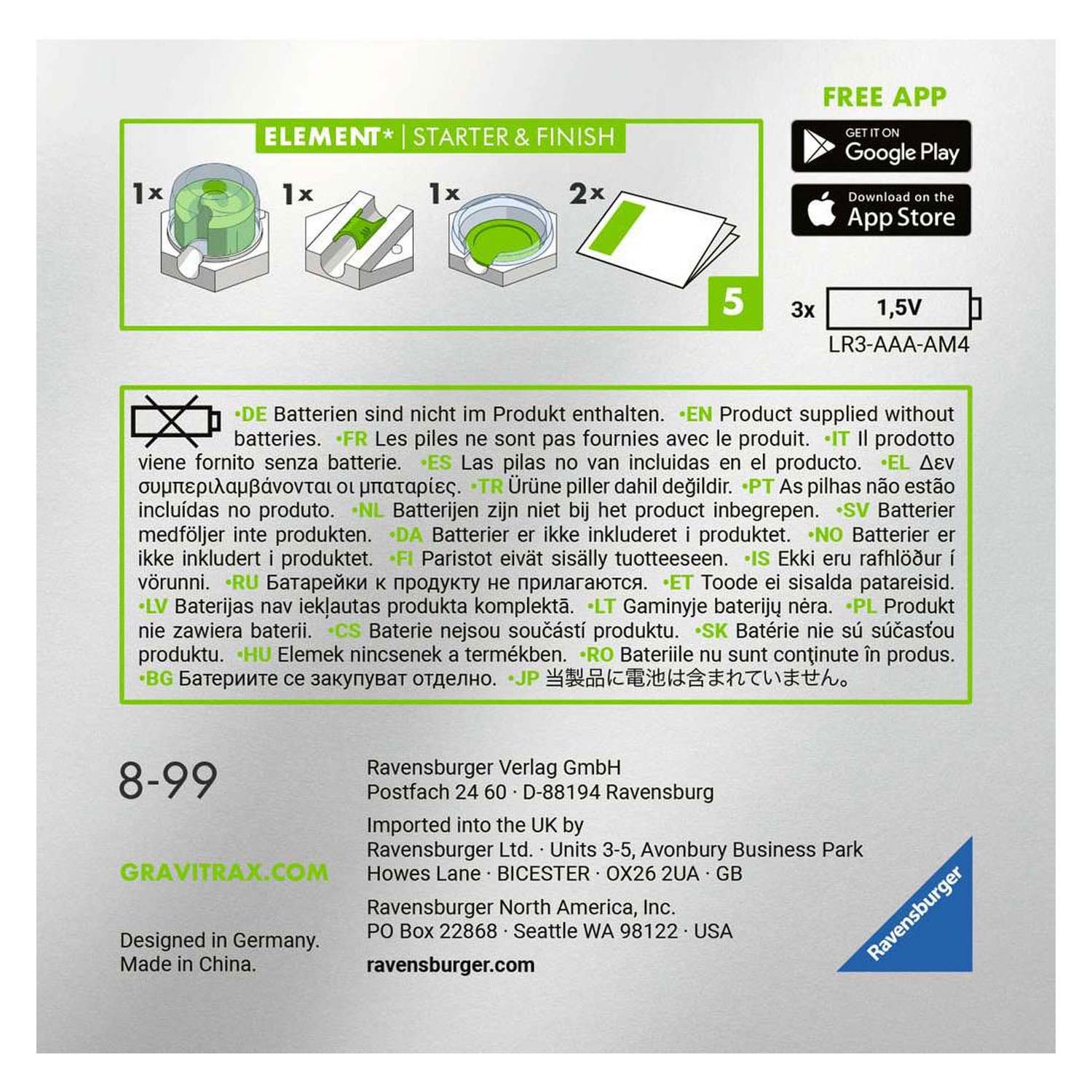 Gravitrax Power Element Start Voltooi Uitbreidingsset