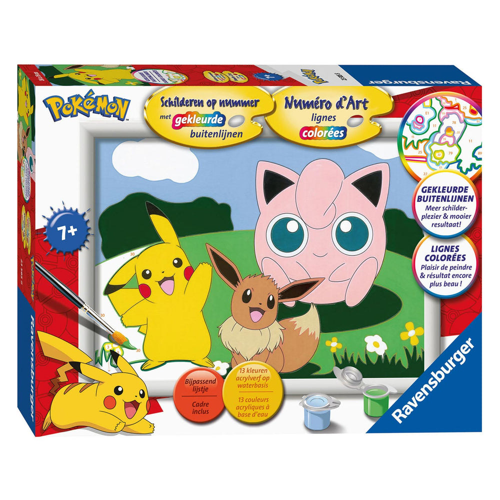 Ravensburger Paint by Number Pokemon