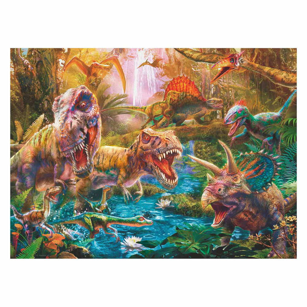 Ravensburger jigsaw puzzle dinosaurs, 150pc. XXL