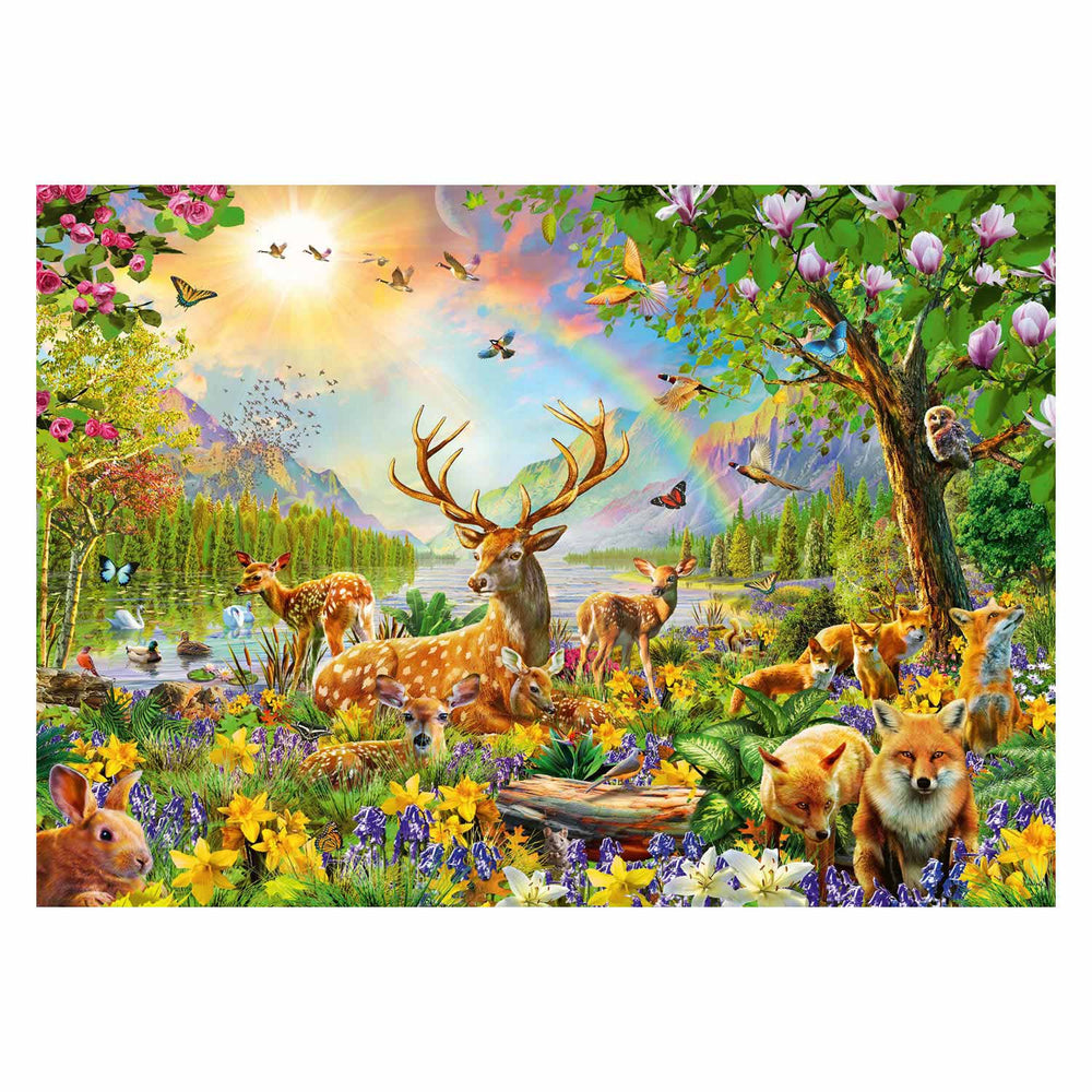 Ravensburger puzzle lovely deer family, 200 pcs. XXL