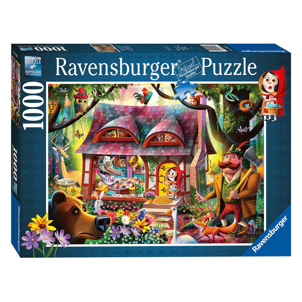 Ravensburger Puzzle Little Red Riding Hood and the Wolf, 1000 pcs.