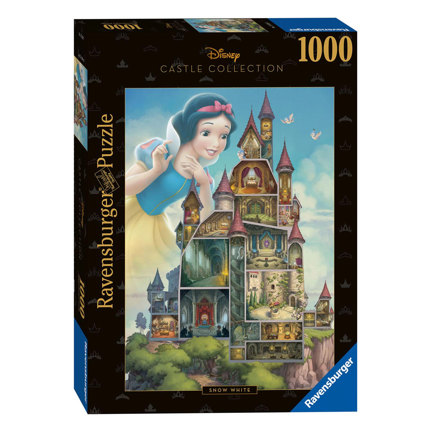 Ravensburger Puzzel Disney Kastelen - Sneeuwwitje, 1000st.
