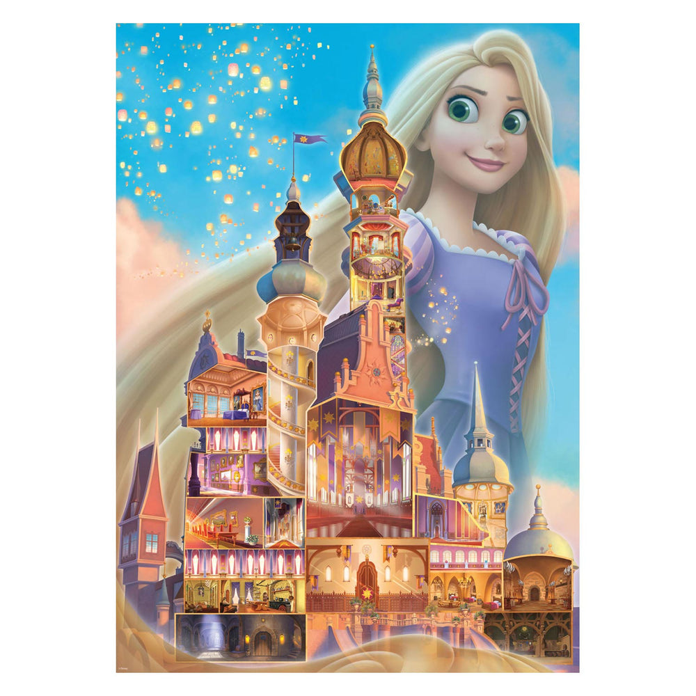 Ravensburger Jigsaw Puzzle Castles Rapunzel, 1000 pieces.