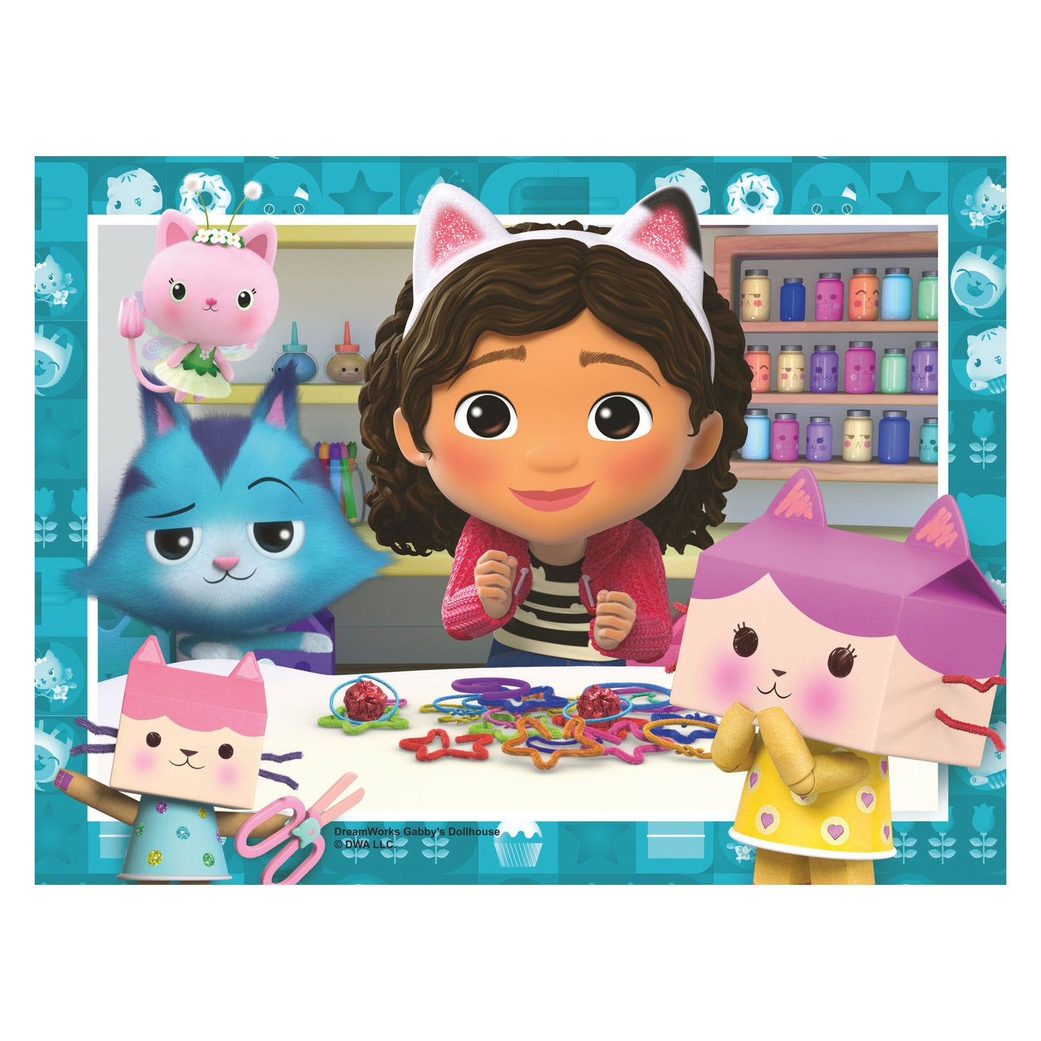 Ravensburger gabby's poppenhuis legpuzzel 4in1