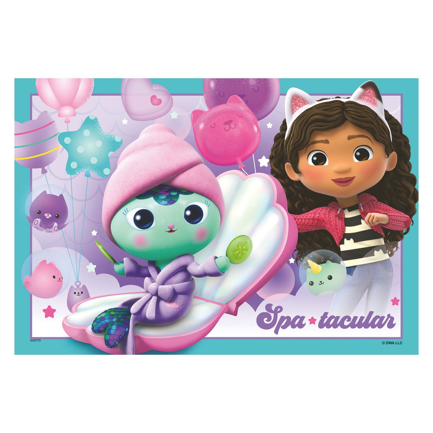 Ravensburger gabby's poppenhuis legpuzzel, 2x12st.