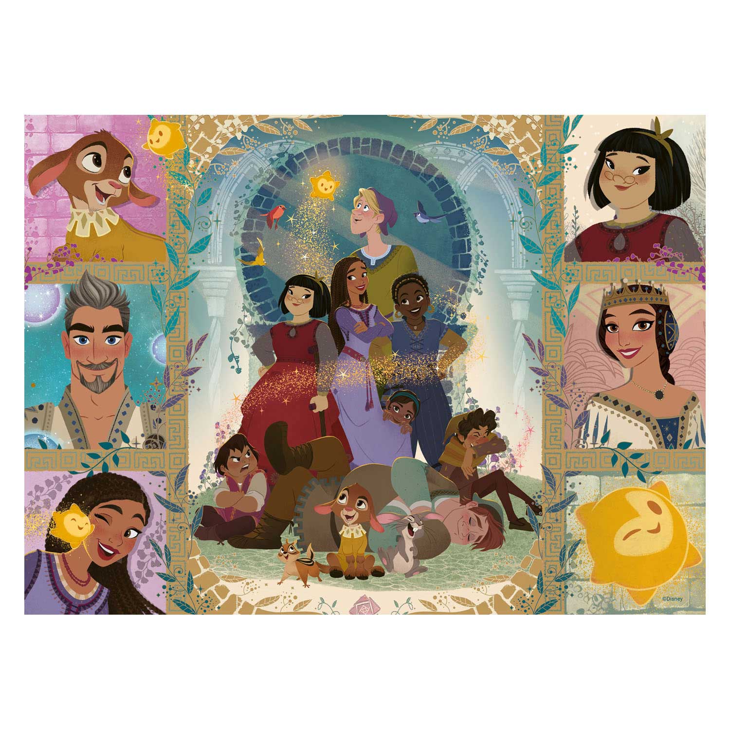 Ravensburger disney wens legpuzzel xxl, 100st.