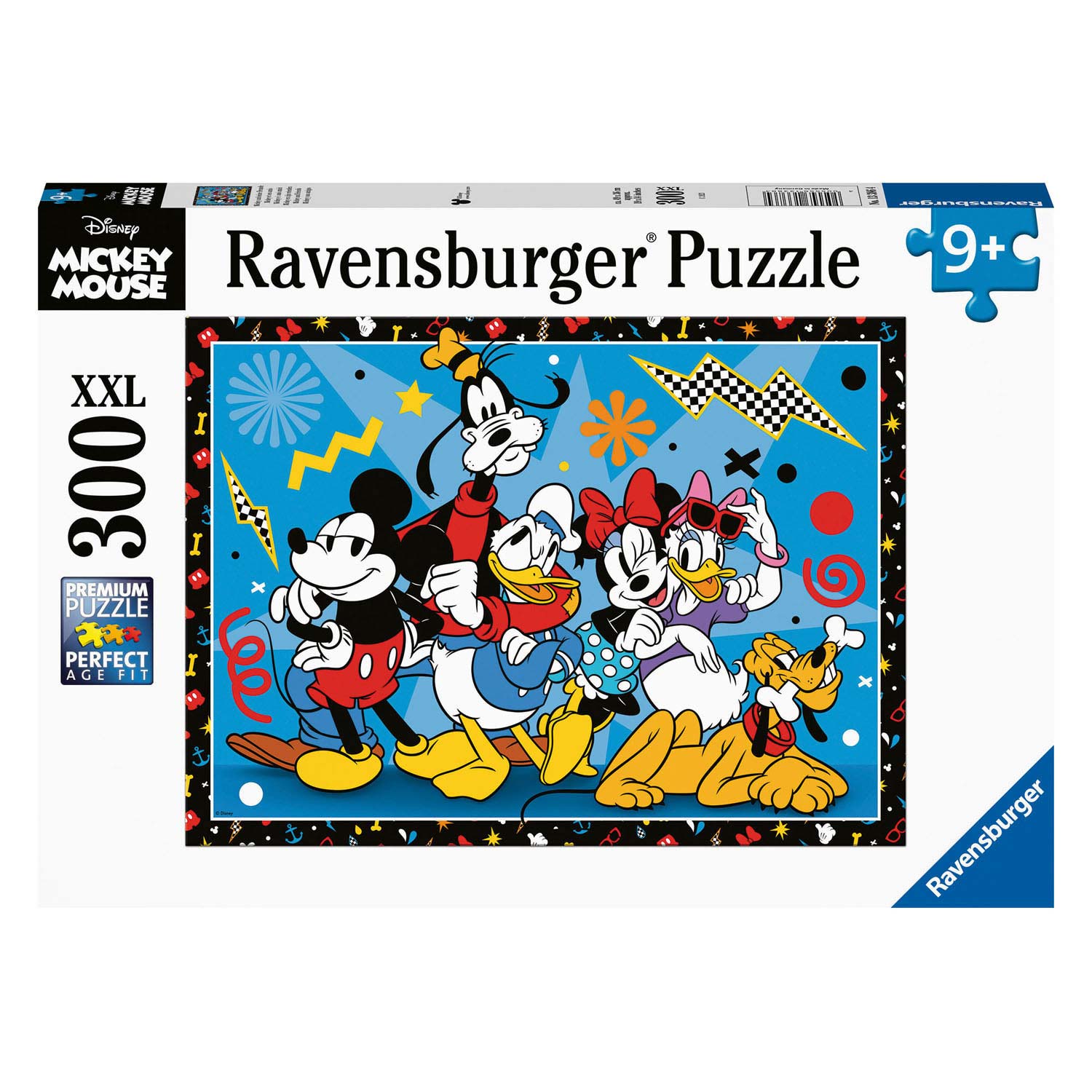 Ravensburger mickey en vrienden legpuzzel xxl, 300st.