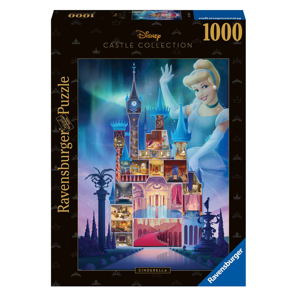 Disney Kastelen Assepoester Legpuzzel, 1000st.