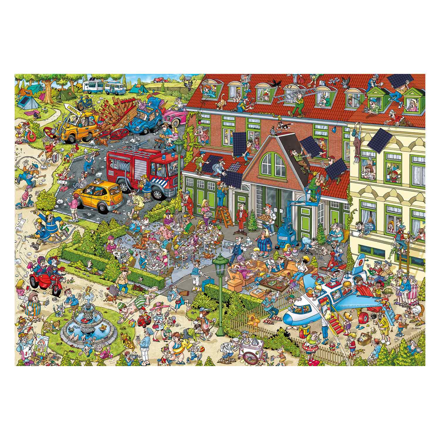 Vakantiepark 2 Camping Legpuzzel, 1000st.