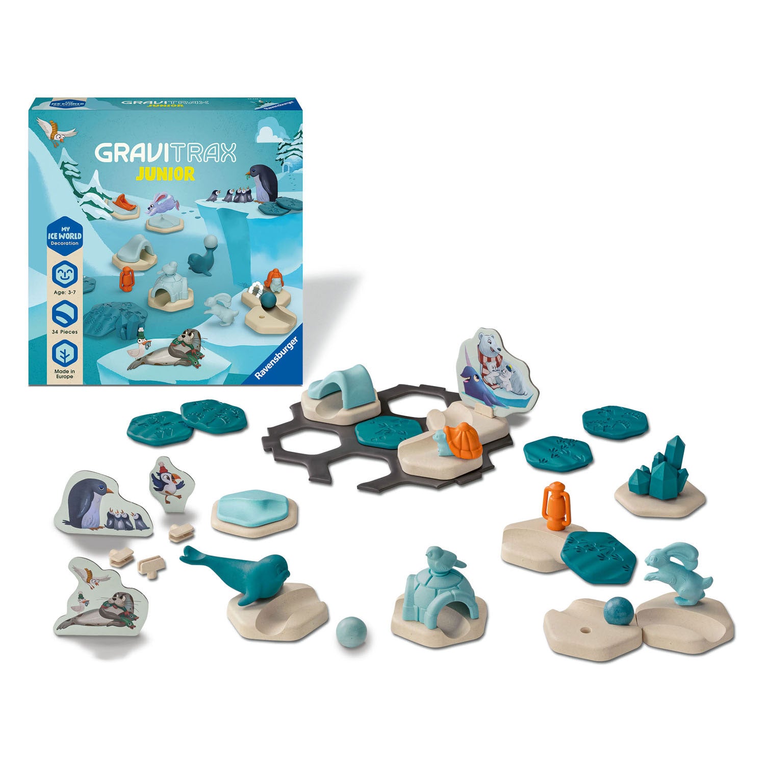 Gravitrax junior uitbreidingsset ijs