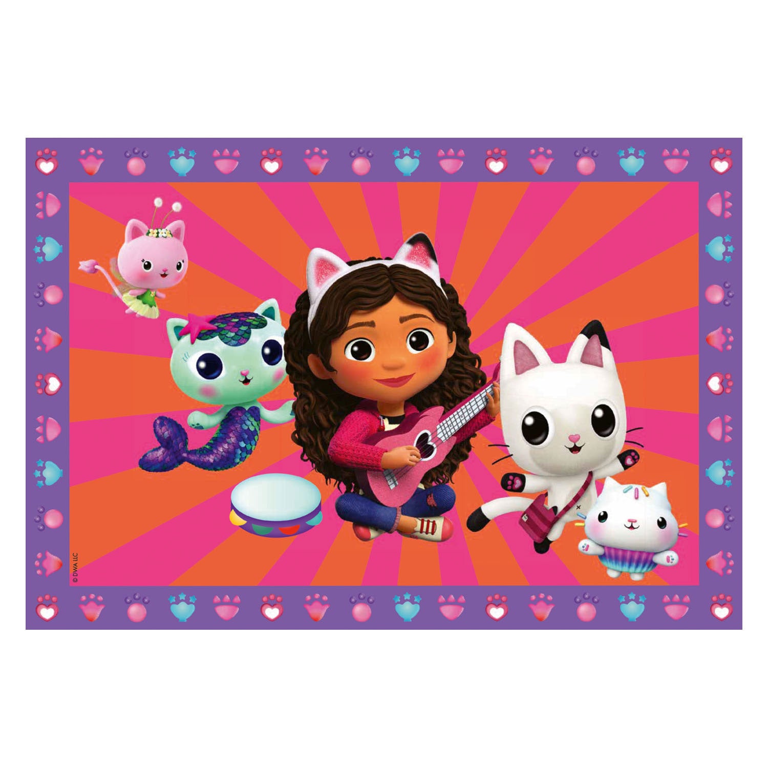 Ravensburger creart schilderen op nummer - gabby's poppenhuis