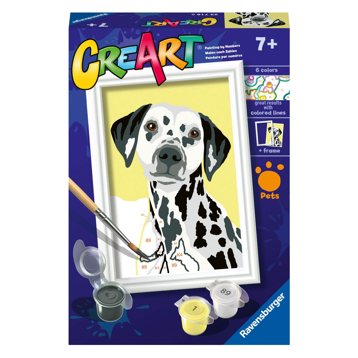Ravensburger creart schilderen op nummer - dalmatier