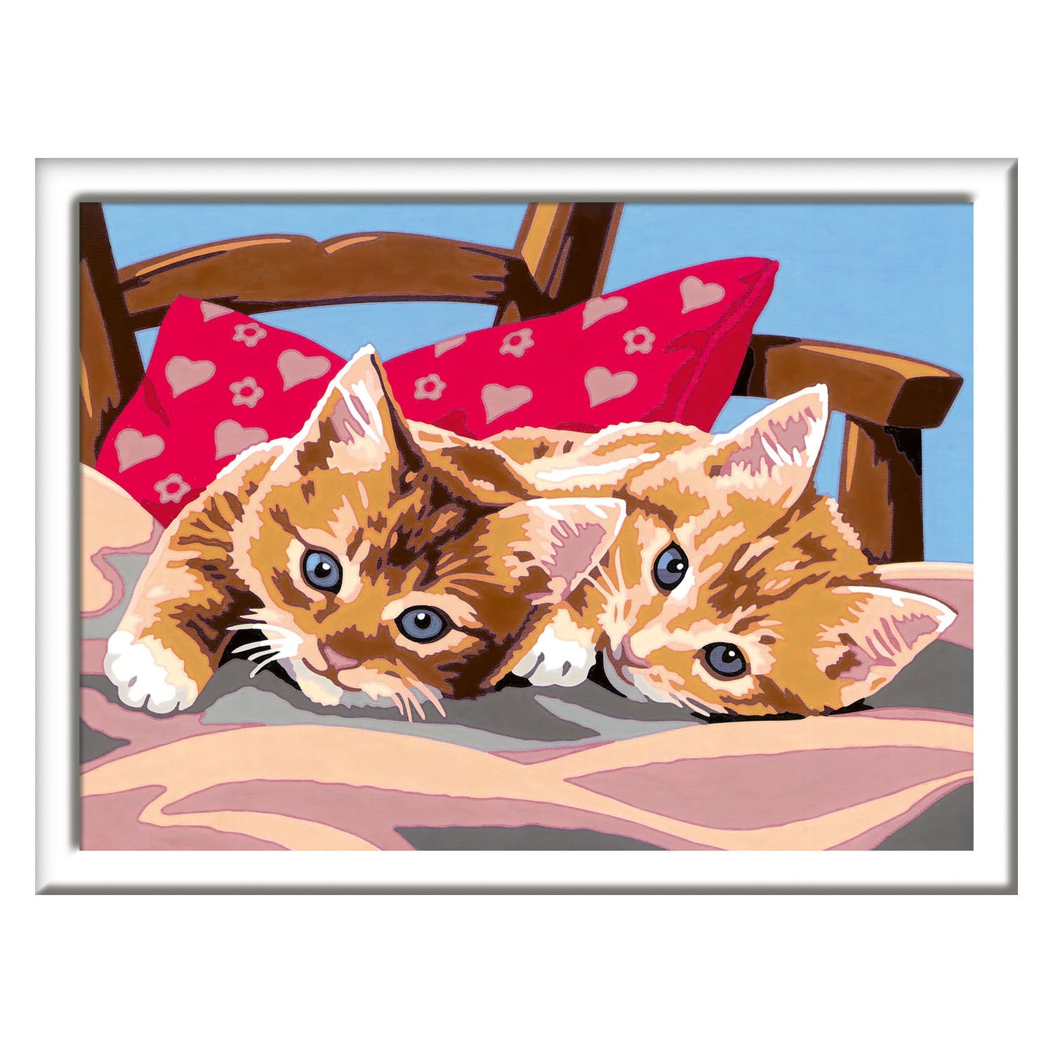 Ravensburger creart two cuddly cats