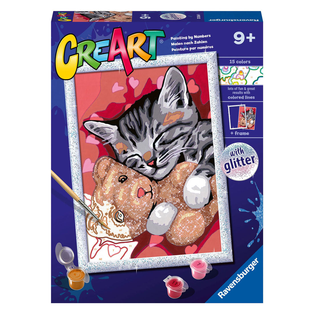 Ravensburger creart stille poes schilderen op nummer