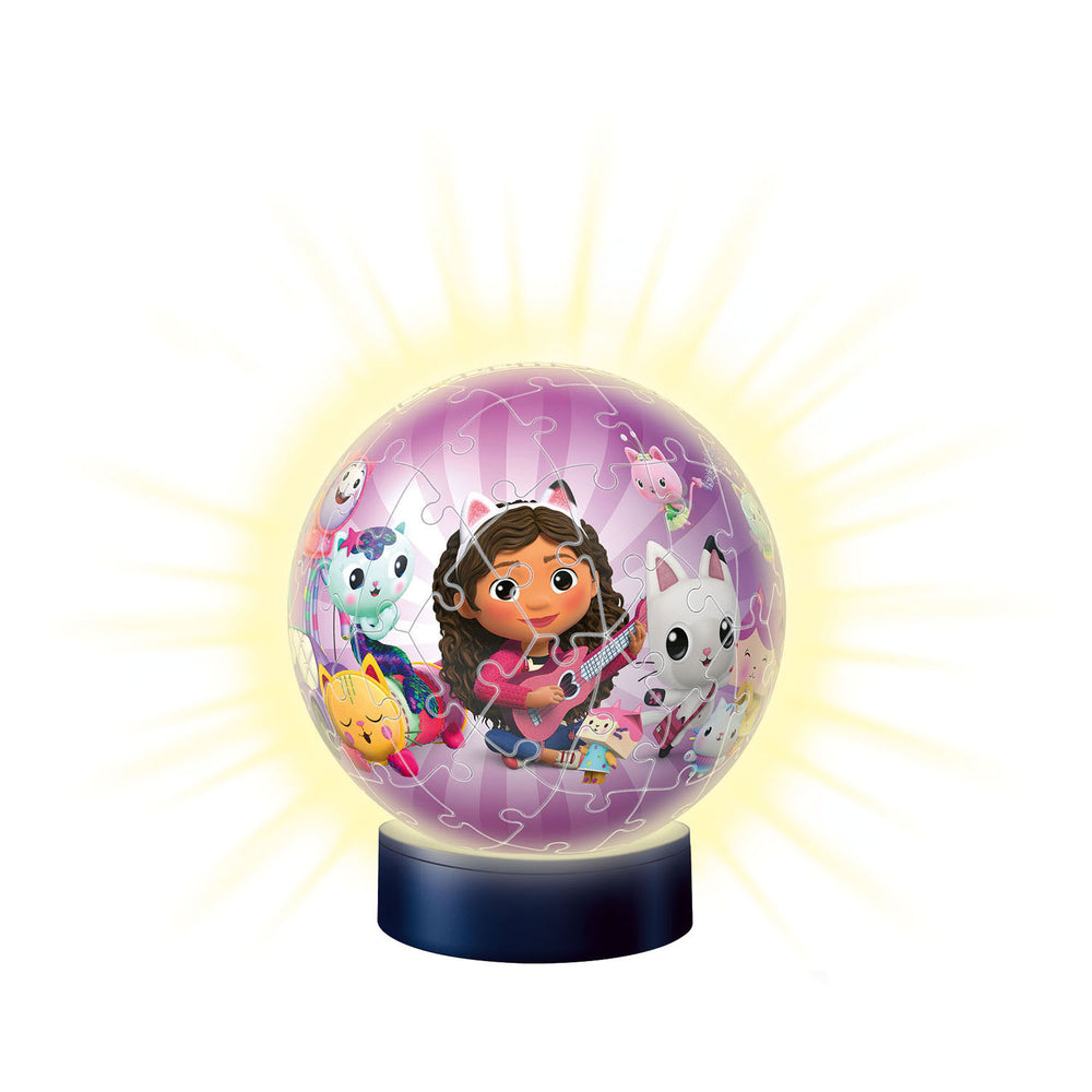 Ravensburger puzzel 3d met licht gabby's poppenhuis