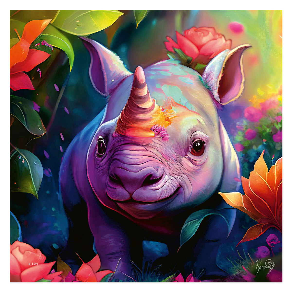 Ravensburger legpuzzel jungle babies, 3x49st.