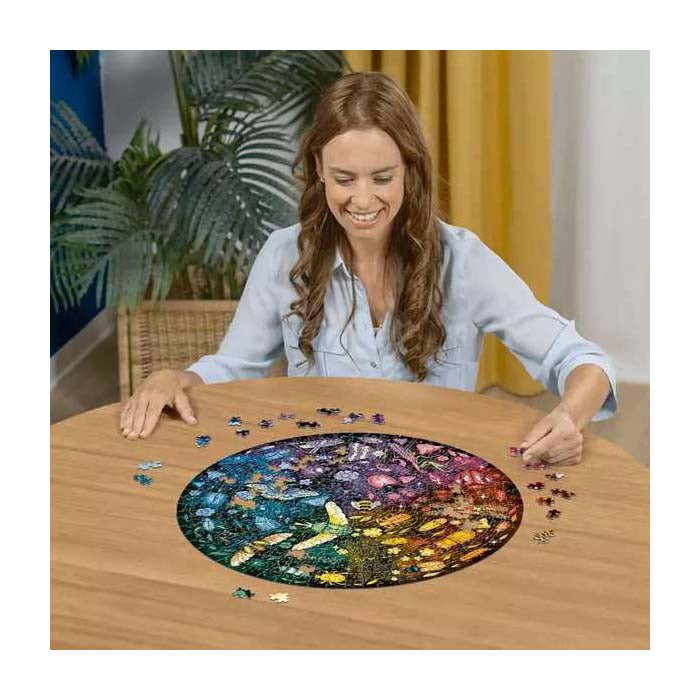 Ravensburger legpuzzel cirkel van kleuren insecten, 500st.