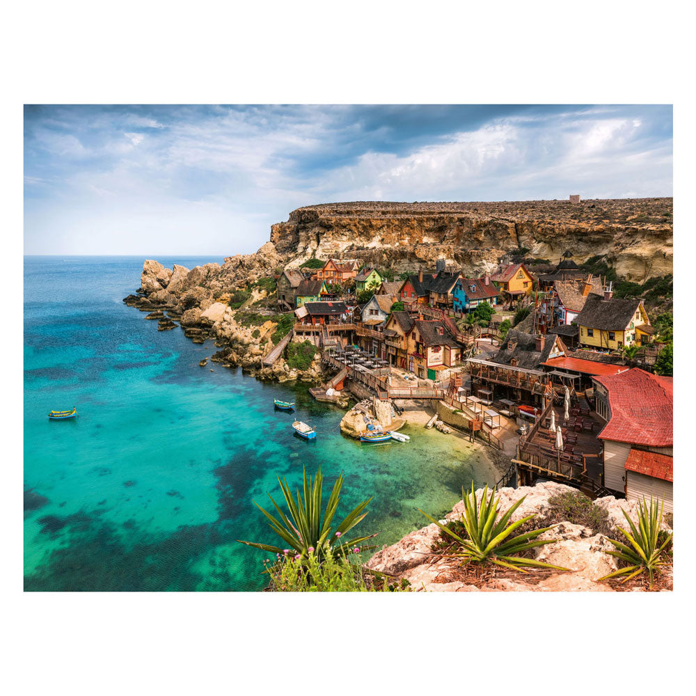 Ravensburger legpuzzel popeye village malta, 1500st.