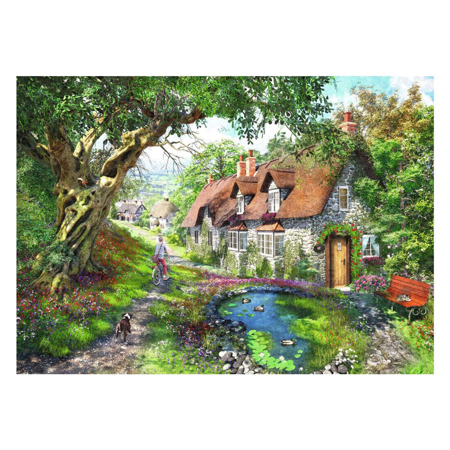 Ravensburger legpuzzel bloemenheuvellaan, 1000st.