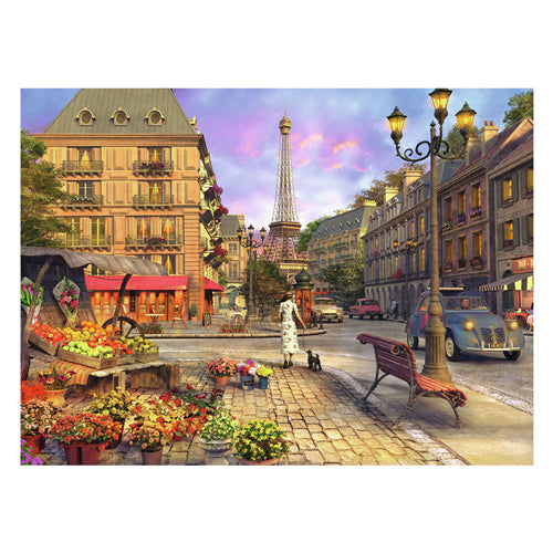 Ravensburger legpuzzel wandeling door parijs, 500st.