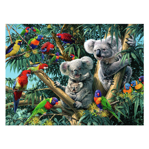 Ravensburger legpuzzel koala's in de boom, 500st.
