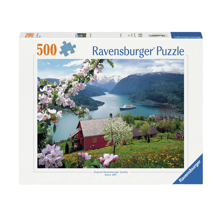 Ravensburger legpuzzel scandinavische idylle, 500st.