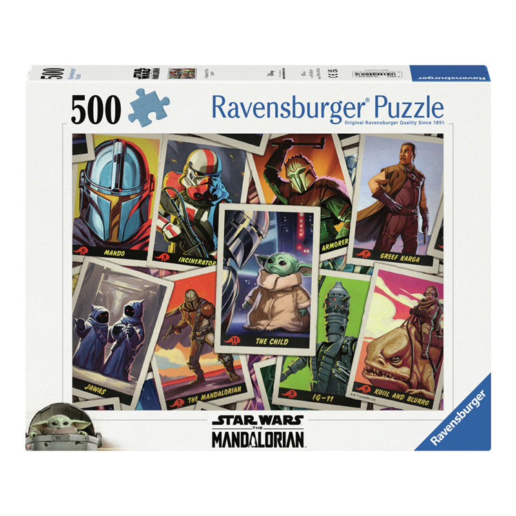 Ravensburger legpuzzel star wars the mandalorian het kind, 500st.