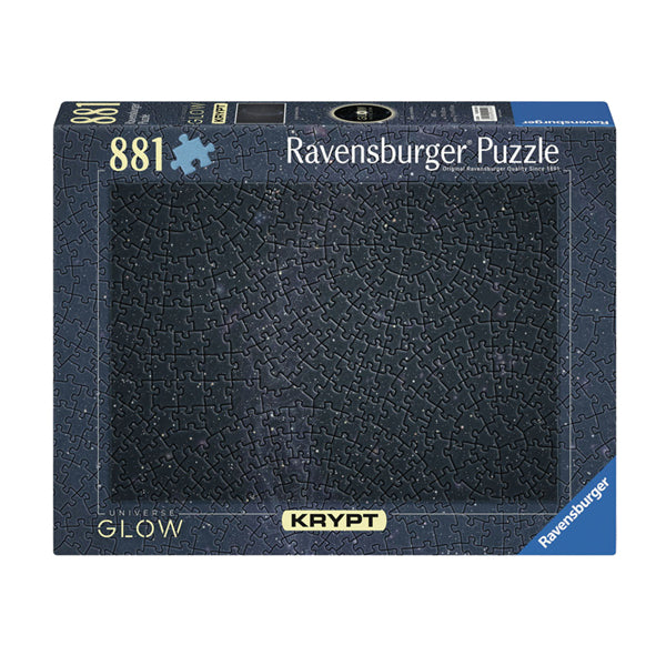 Ravensburger legpuzzel krypt universum glow, 881st.