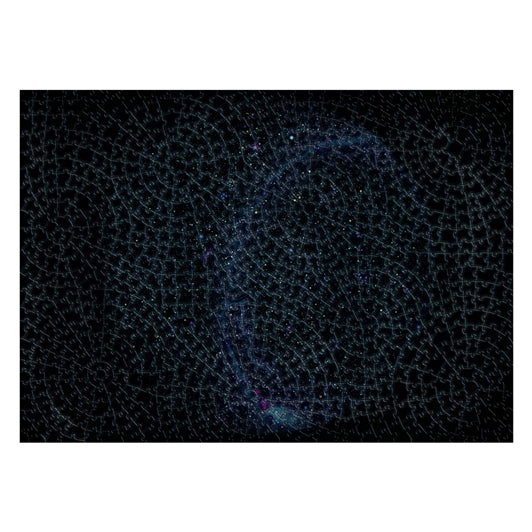 Ravensburger legpuzzel krypt universum glow, 881st.