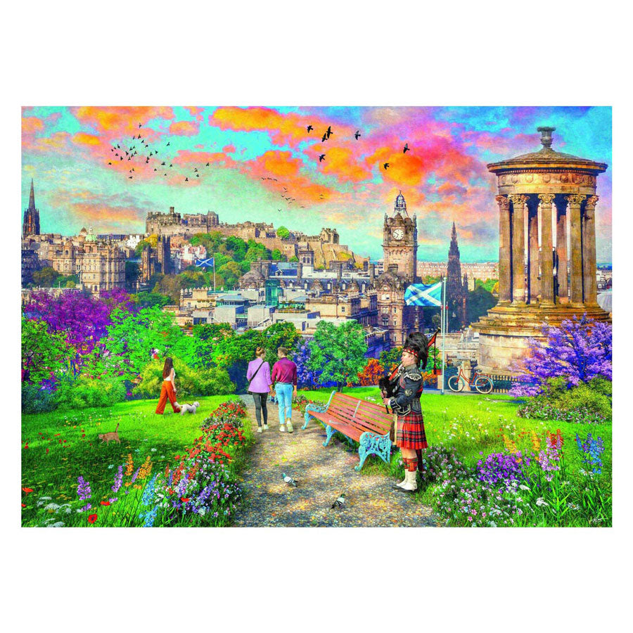 Ravensburger legpuzzel Edinburgh Romantiek, 1000st.