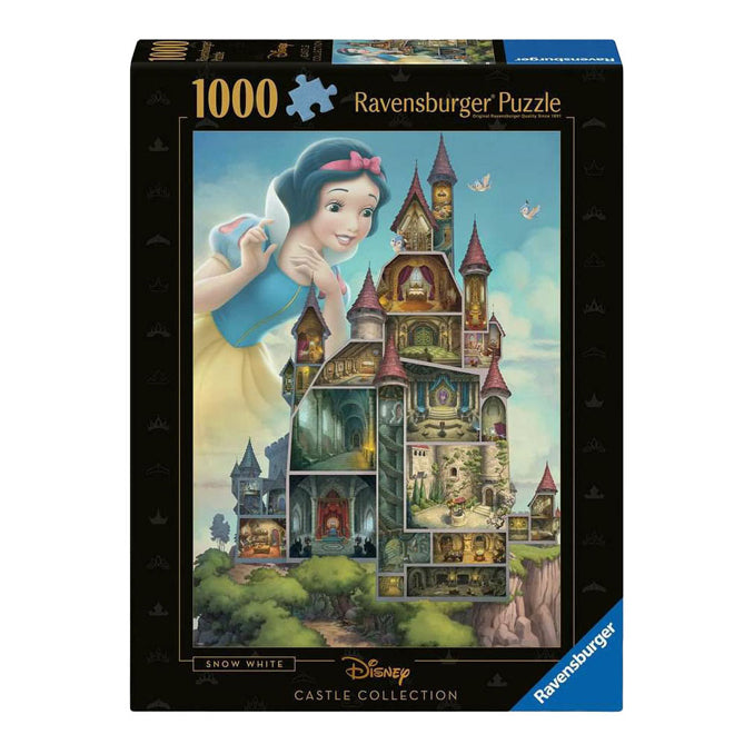 Ravensburger legpuzzel disney kastelen sneeuwwitje, 1000st.