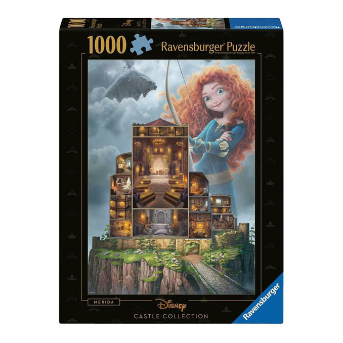 Ravensburger legpuzzel disney kastelen merida, 1000st.