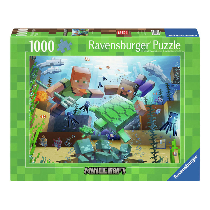 Ravensburger legpuzzel minecraft mozaïek, 1000st.