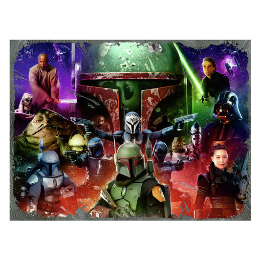 Ravensburger legpuzzel star wars boba fett premiejager, 1500st.