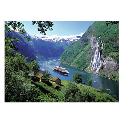 Ravensburger legpuzzel noorsfjord, 1000st.